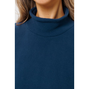 Костюм двойка женский К247 флис (последний размер) темно-синий 62 Костюм двойка женский К247 флис (последний размер) темно-синий 62