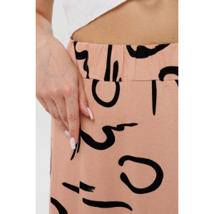 Юбка женская Ю15 (рост 164 см) кулирка (последний размер) персиковый 50