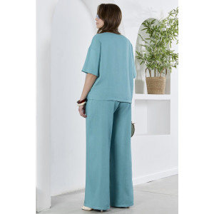 Брюки женские "Камео-2" плательная ткань (р-ры: 48-58) бирюзовый