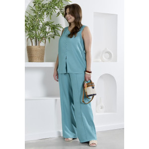 Брюки женские "Камео-2" плательная ткань (р-ры: 48-58) бирюзовый