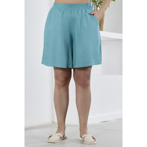 Шорты женские "Камео-3" плательная ткань (р-ры: 48-58) бирюзовый