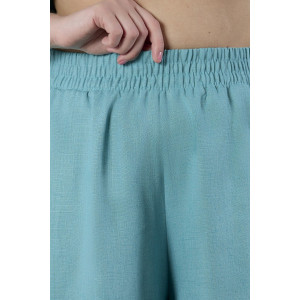 Шорты женские "Камео-3" плательная ткань (р-ры: 48-58) бирюзовый