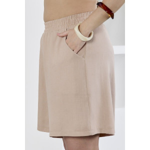 Шорты женские "Камео-3" плательная ткань (р-ры: 48-58) бежевый