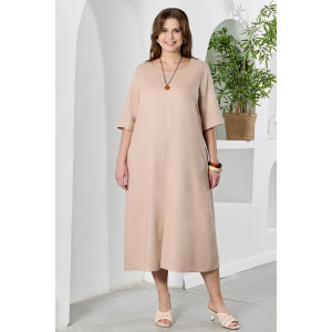 Платье женское "Камео-1" плательная ткань (р-ры: 48-58) бежевый