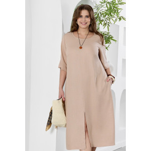 Платье женское "Камео-1" плательная ткань (р-ры: 48-58) бежевый