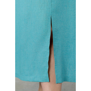 Платье женское "Камео-1" плательная ткань (р-ры: 48-58) бирюзовый