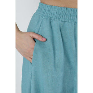 Юбка женская "Камео-5" плательная ткань (р-ры: 48-58) бирюзовый