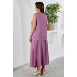 Юбка женская "Камео-5" плательная ткань (р-ры: 48-58) лиловый