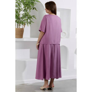 Юбка женская "Камео-5" плательная ткань (р-ры: 48-58) лиловый