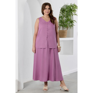 Юбка женская "Камео-5" плательная ткань (р-ры: 48-58) лиловый