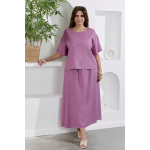 Юбка женская "Камео-5" плательная ткань (р-ры: 48-58) лиловый