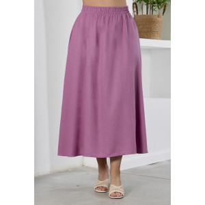Юбка женская "Камео-5" плательная ткань (р-ры: 48-58) лиловый