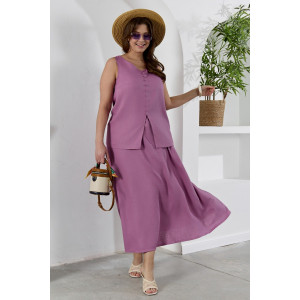 Юбка женская "Камео-5" плательная ткань (р-ры: 48-58) лиловый