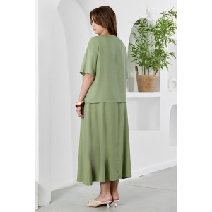 Юбка женская "Камео-5" плательная ткань (р-ры: 48-58) хаки