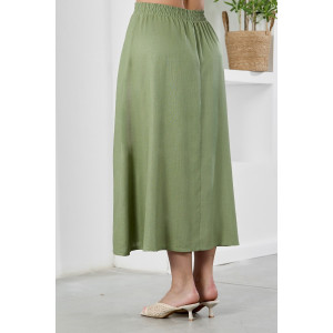 Юбка женская "Камео-5" плательная ткань (р-ры: 48-58) хаки