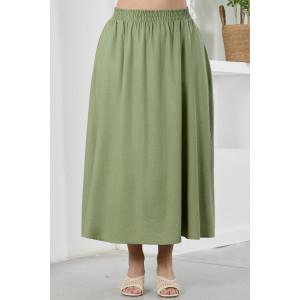 Юбка женская "Камео-5" плательная ткань (р-ры: 48-58) хаки