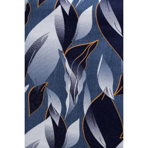 Халат женский "Хомли" кулирка (р-ры: 50-64) индиго