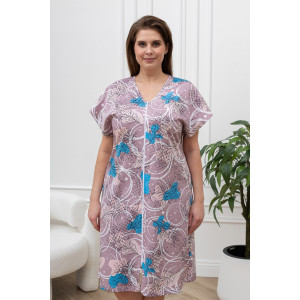 Халат женский "Хомли" кулирка (р-ры: 50-64) капучино