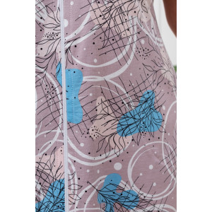 Халат женский "Хомли" кулирка (р-ры: 50-64) капучино