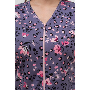 Халат женский "Хомли" кулирка (р-ры: 50-64) розовый