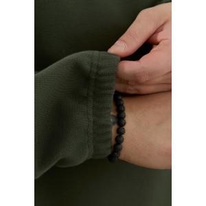 Толстовка мужская "Интер-1" интерлок-пике (р-ры: 48-58) хаки