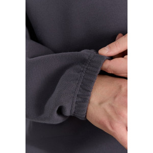 Толстовка мужская "Интер-1" интерлок-пике (р-ры: 48-58) графитовый