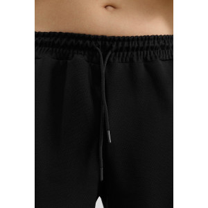 Брюки мужские "Интер-2" пике (р-ры: 48-58) черный