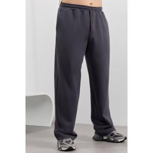 Брюки мужские "Интер-2" пике (р-ры: 48-58) графитовый