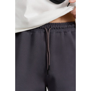 Брюки мужские "Интер-2" пике (р-ры: 48-58) графитовый