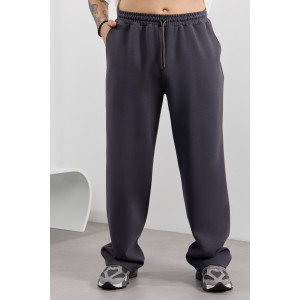 Брюки мужские "Интер-2" пике (р-ры: 48-58) графитовый