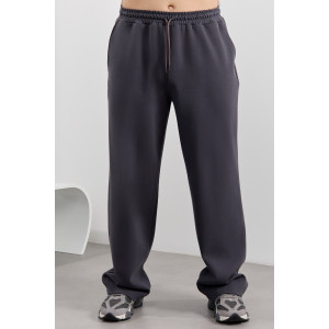 Брюки мужские "Интер-2" пике (р-ры: 48-58) графитовый