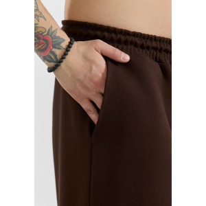 Брюки мужские "Интер-2" пике (р-ры: 48-58) коричневый