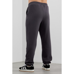 Брюки мужские "Интер-3" интерлок-пике (р-ры: 48-58) графитовый