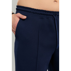 Брюки мужские "Интер-3" интерлок-пике (р-ры: 48-58) индиго