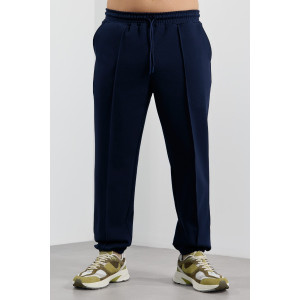 Брюки мужские "Интер-3" интерлок-пике (р-ры: 48-58) индиго