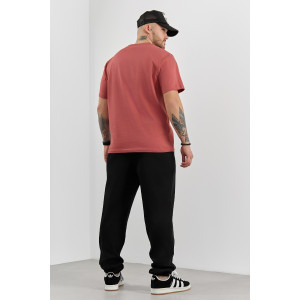 Брюки мужские "Интер-3" интерлок-пике (р-ры: 48-58) черный