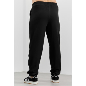 Брюки мужские "Интер-3" интерлок-пике (р-ры: 48-58) черный