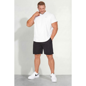 Шорты мужские №14577 футер 2-х нитка (р-ры: 58-80) черный Шорты мужские №14577 футер 2-х нитка (р-ры: 58-80) черный