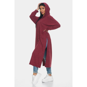 Джемпер женский "Кэнди" ангора-софт (р-ры: 46-64) бордовый Джемпер женский "Кэнди" ангора-софт (р-ры: 46-64) бордовый