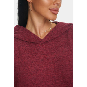 Джемпер женский "Кэнди" ангора-софт (р-ры: 46-64) бордовый Джемпер женский "Кэнди" ангора-софт (р-ры: 46-64) бордовый