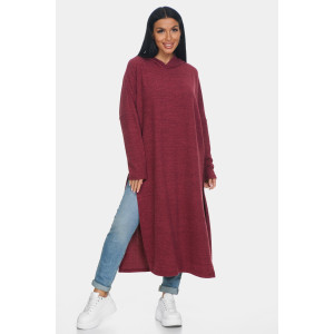 Джемпер женский "Кэнди" ангора-софт (р-ры: 46-64) бордовый Джемпер женский "Кэнди" ангора-софт (р-ры: 46-64) бордовый