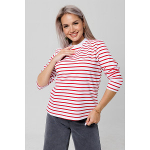 Джемпер женский Д14 футер с лайкрой (последний размер) красный 56 Джемпер женский Д14 футер с лайкрой (последний размер) красный 56