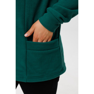 Толстовка женская ТЖ37 флис (последний размер) зеленый 62 Толстовка женская ТЖ37 флис (последний размер) зеленый 62