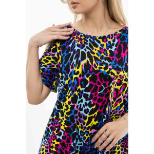 Платье женское 2018 кулирка (последний размер) фиолетовый-синий 48 Платье женское 2018 кулирка (последний размер) фиолетовый-синий 48