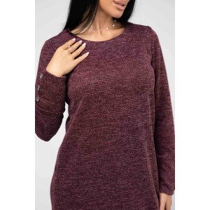 Платье женское 1939/3 сандра жаккард (последний размер) бордо 54 Платье женское 1939/3 сандра жаккард (последний размер) бордо 54