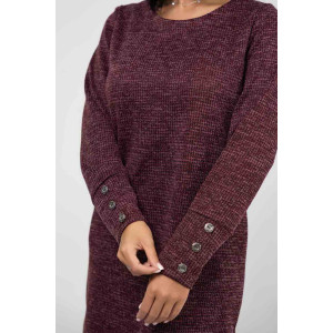 Платье женское 1939/3 сандра жаккард (последний размер) бордо 54 Платье женское 1939/3 сандра жаккард (последний размер) бордо 54