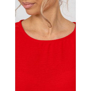 Платье женское 1425/9 жатка кантри (последний размер) красный 52 Платье женское 1425/9 жатка кантри (последний размер) красный 52