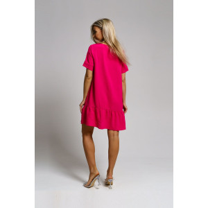 Платье женское 1425/4 жатка кантри (последний размер) фуксия 42,50 Платье женское 1425/4 жатка кантри (последний размер) фуксия 42,50