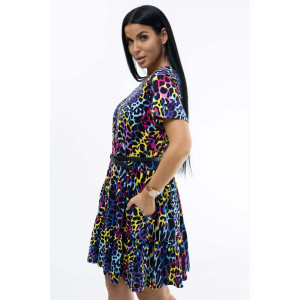 Платье женское 2017 кулирка (последний размер) мультиколор 58 Платье женское 2017 кулирка (последний размер) мультиколор 58