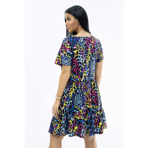 Платье женское 2017 кулирка (последний размер) мультиколор 58 Платье женское 2017 кулирка (последний размер) мультиколор 58